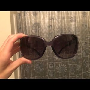 Armani Exchange Purple Sunglasses